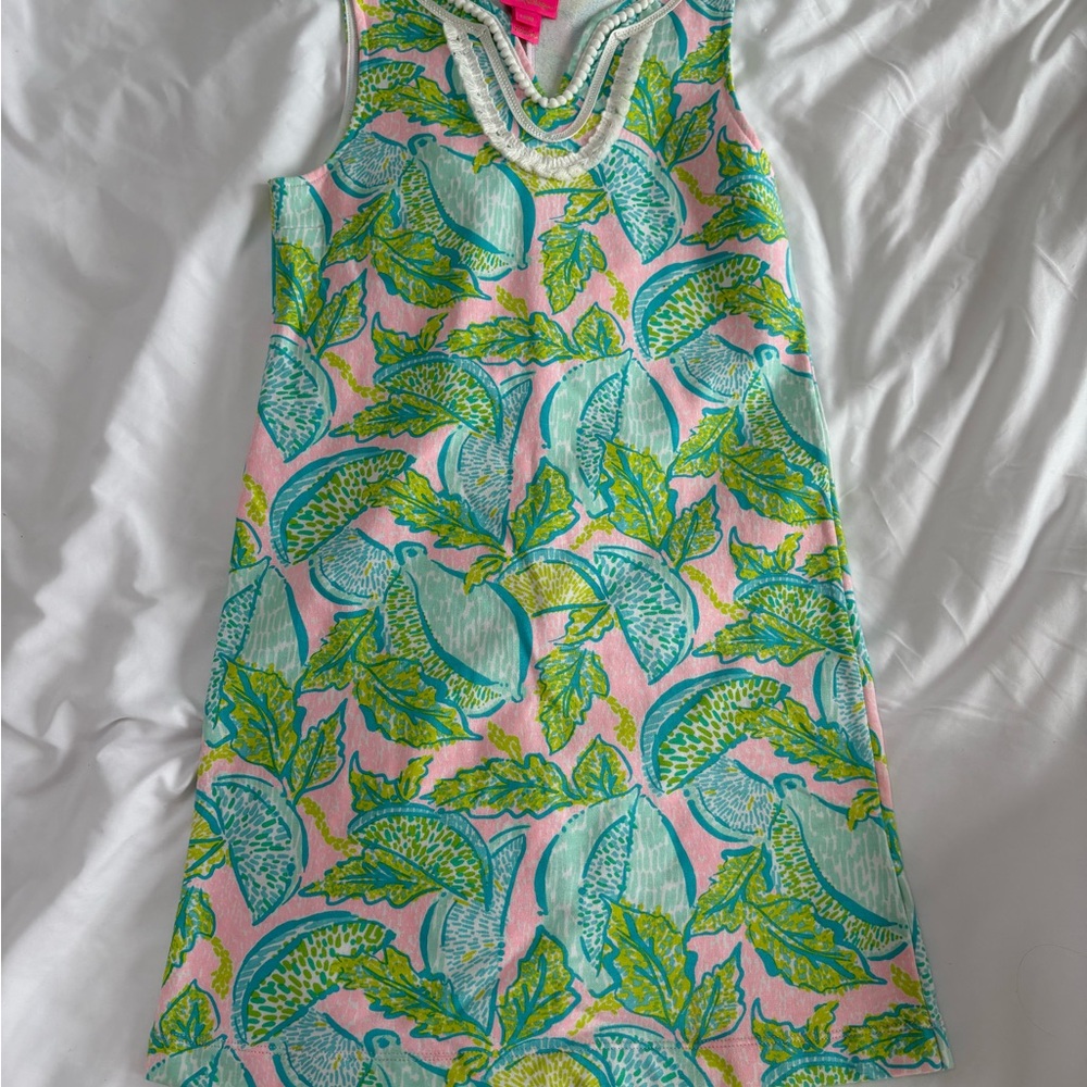 Lilly Pulitzer Multicolor Patterned Girl's Dress